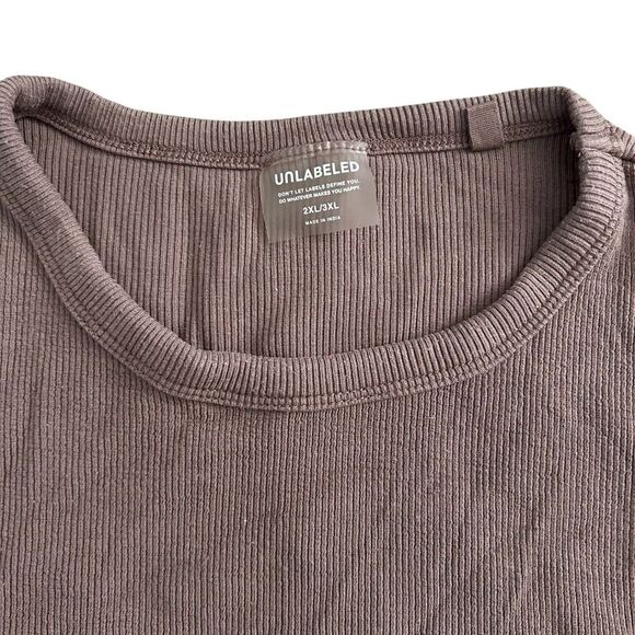 Unlabeled Ribbed Long Sleeve - Picture 3 of 4